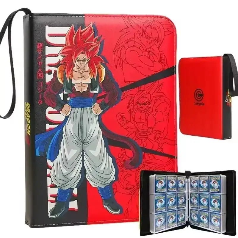 400pcs/900pcs Card Album Book Anime Dragon Ball Collection Card Storage Folder Hold Vegeta Iv Game Cards Binder Holder Gift - Kaiju Mafia