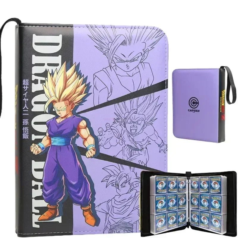 400pcs/900pcs Card Album Book Anime Dragon Ball Collection Card Storage Folder Hold Vegeta Iv Game Cards Binder Holder Gift - Kaiju Mafia