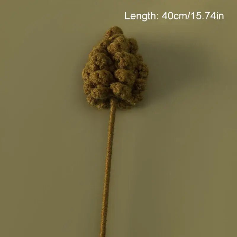 Knitted Flowers Christmas Bouquet - Kaiju Mafia