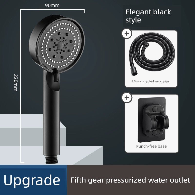 Five - Speed Handheld Shower Nozzle - Kaiju Mafia