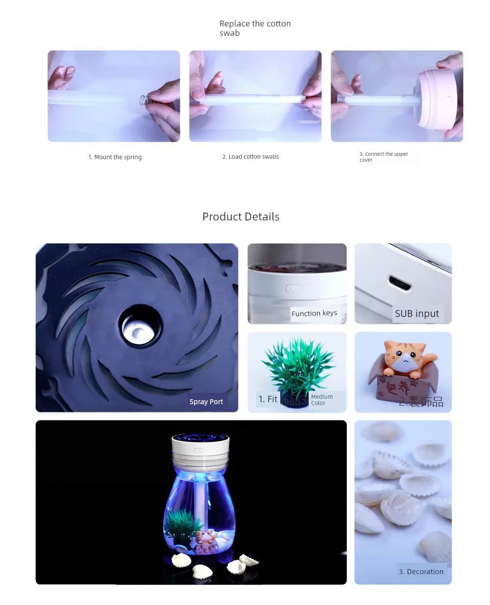 Aromatherapy USB Humidifier Cover - Kaiju Mafia