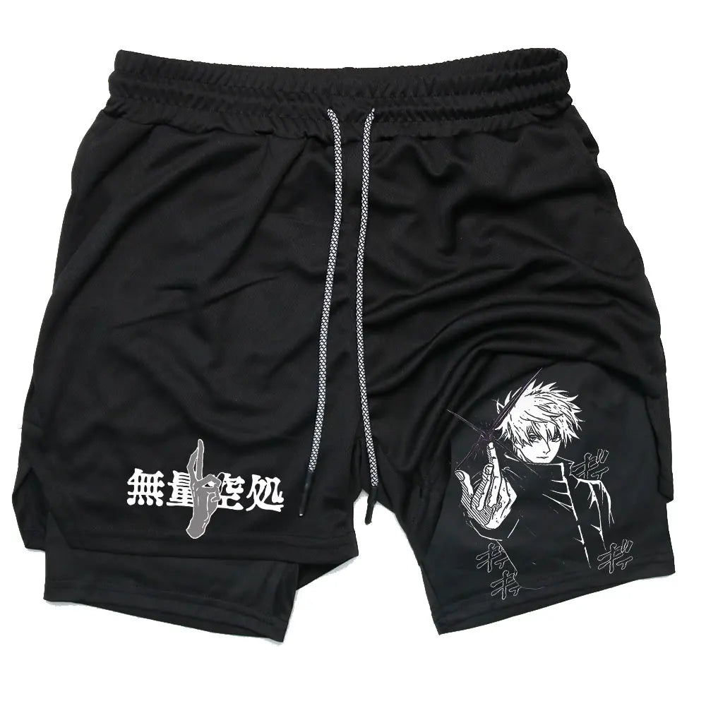 Anime Compression Training Shorts - Kaiju Mafia
