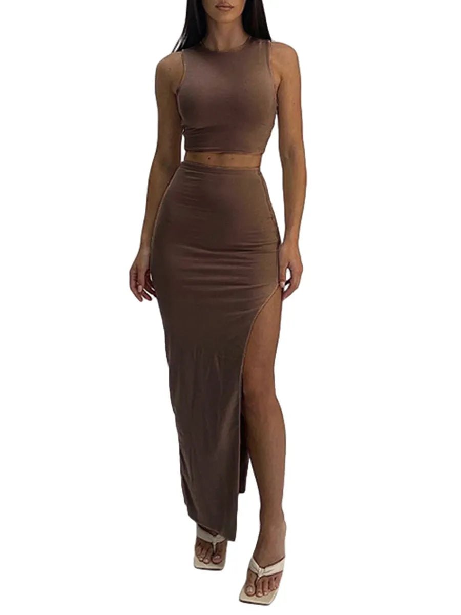 Women Summer Two - Piece Set - Kaiju Mafia