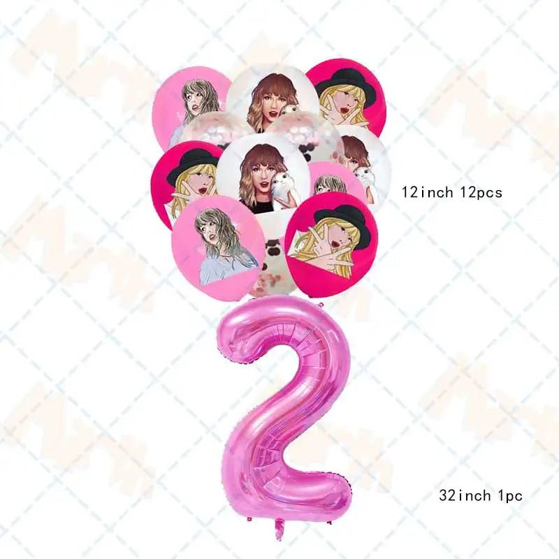 Taylor Swift Birthday Supplies - Kaiju Mafia