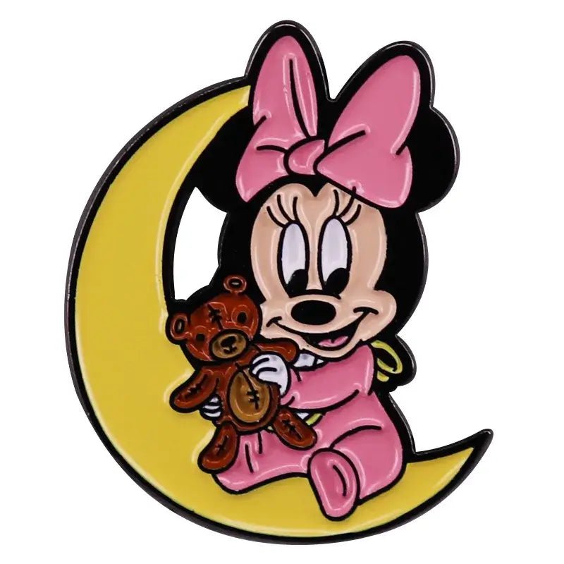 Mickey Minnie Cartoon Pins - Kaiju Mafia