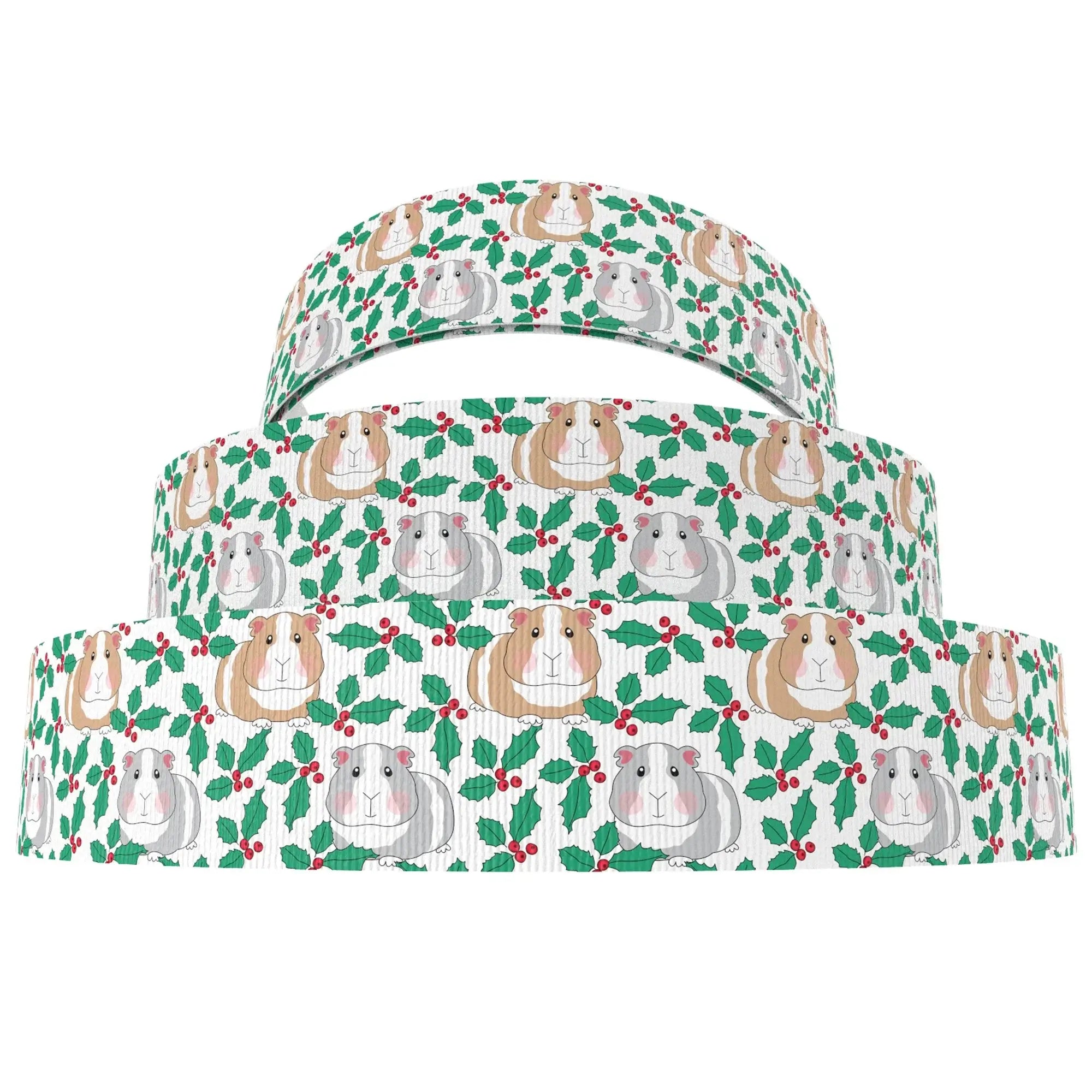 Christmas Grosgrain Ribbon Rolls - Kaiju Mafia