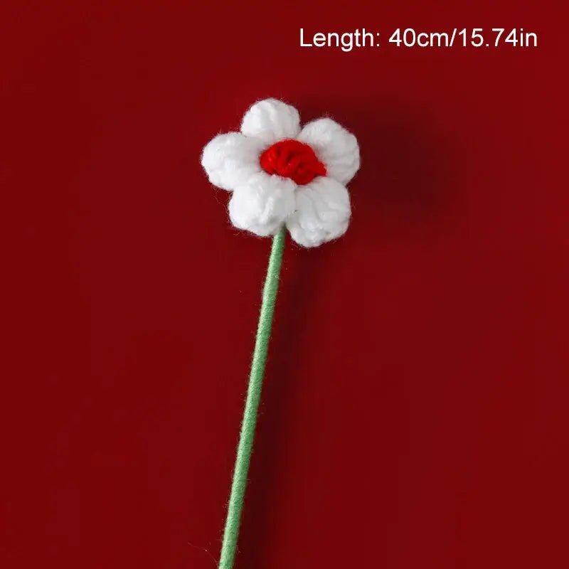 Knitted Flowers Christmas Bouquet - Kaiju Mafia