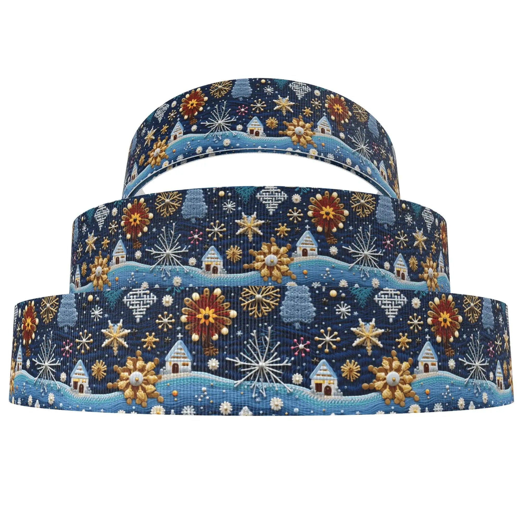 Christmas Grosgrain Ribbon Rolls - Kaiju Mafia