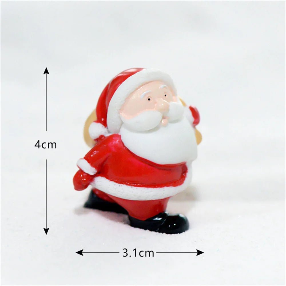 Miniature Santa Snowman Ornaments - Kaiju Mafia