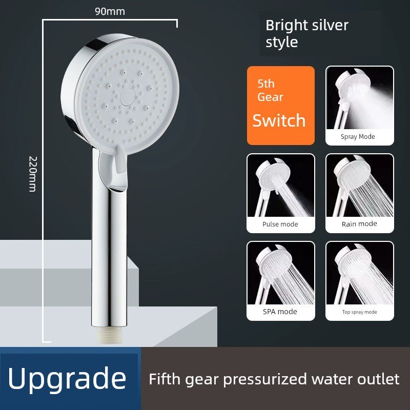 Five - Speed Handheld Shower Nozzle - Kaiju Mafia