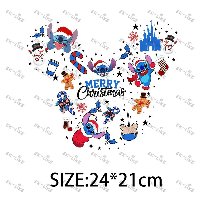 Disney Christmas Iron Transfers - Kaiju Mafia