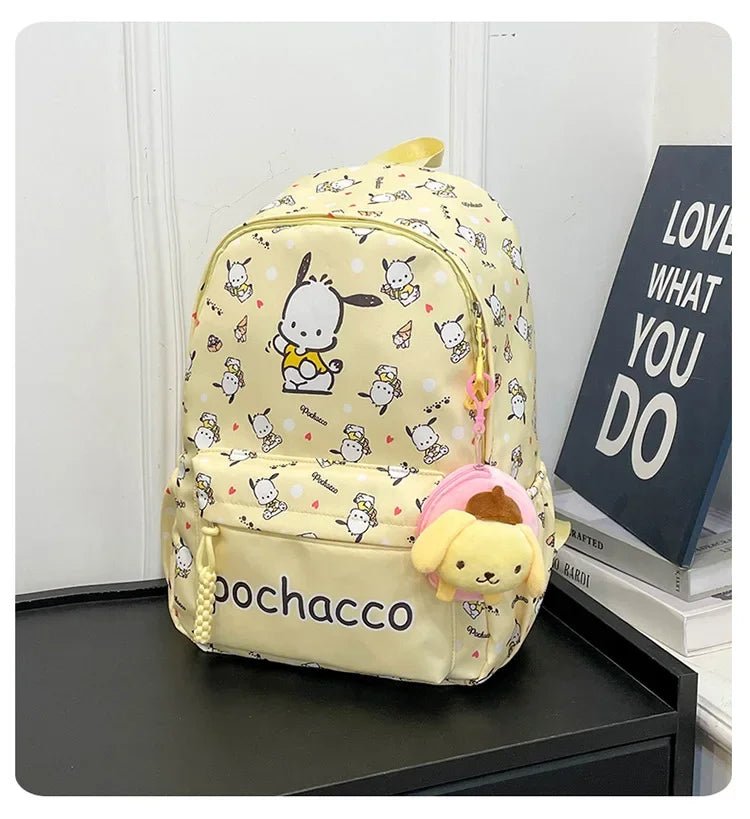 Sanrio Kuromi Hello Kitty Backpack - Kaiju Mafia