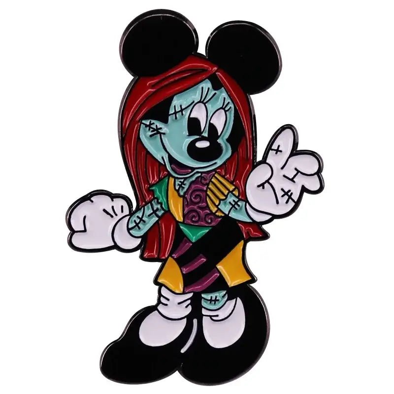 Mickey Minnie Cartoon Pins - Kaiju Mafia