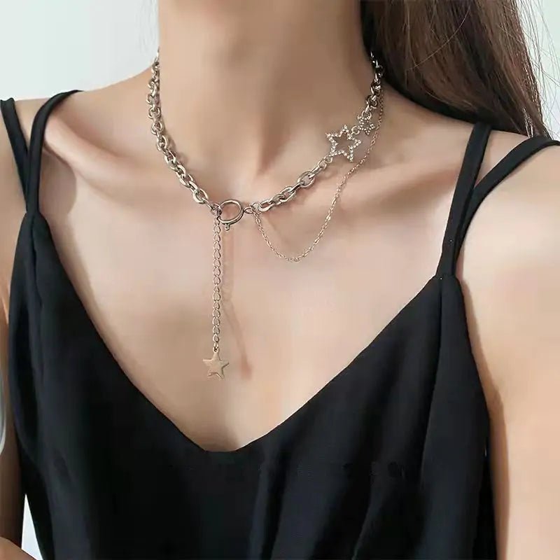 Star Charms Necklace - Kaiju Mafia