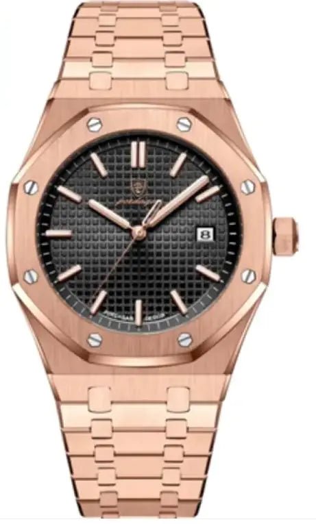 Waterproof Fashion Business Trend Luminous Calendar Watch - Kaiju Mafia