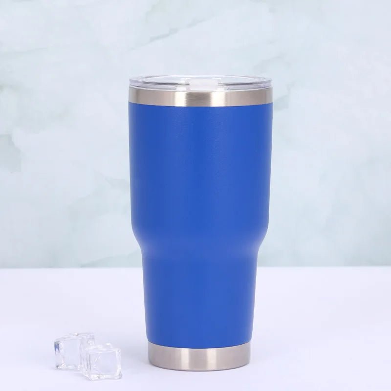 30oz 20oz Tumblers Yetys Travel Mugs Beer Cup With Straw Lids Stainless Steel Vacuum Insulat Thermal Water Bottle for Car Coffee - Kaiju Mafia