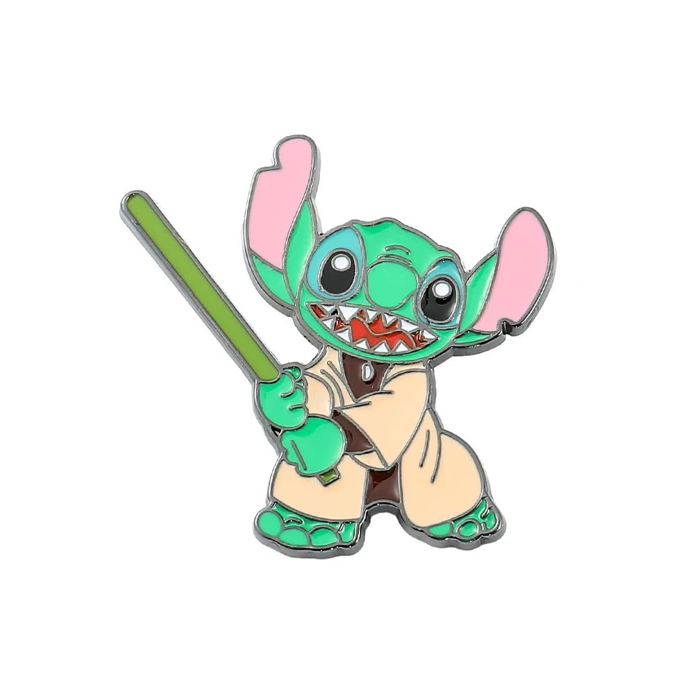 Disney Lilo & Stitch Brooches Cute Stitch Pin for Backpack Cartoon Anime Metal Badges for Bag Hat Accessories Christmas Gifts - Kaiju Mafia