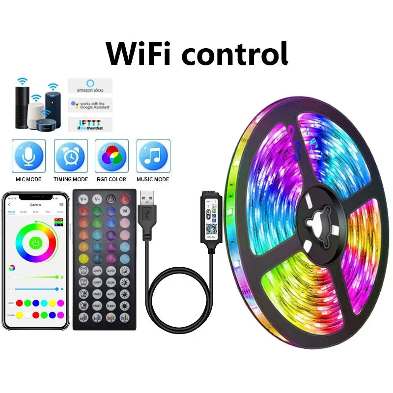 app controlled rgb led strip lights