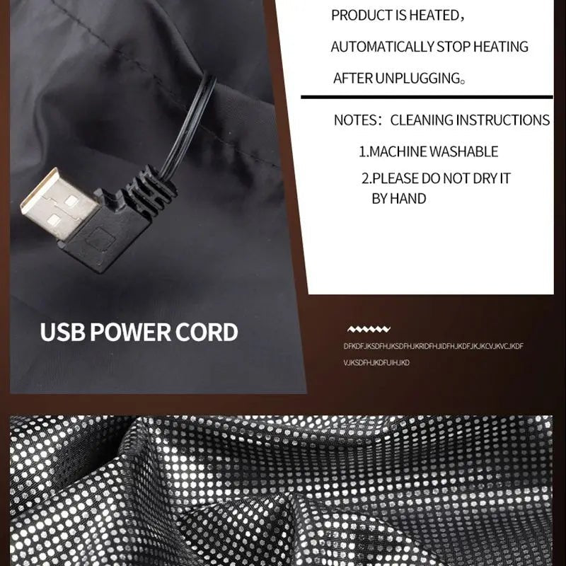 USB Heated Vest: Men&