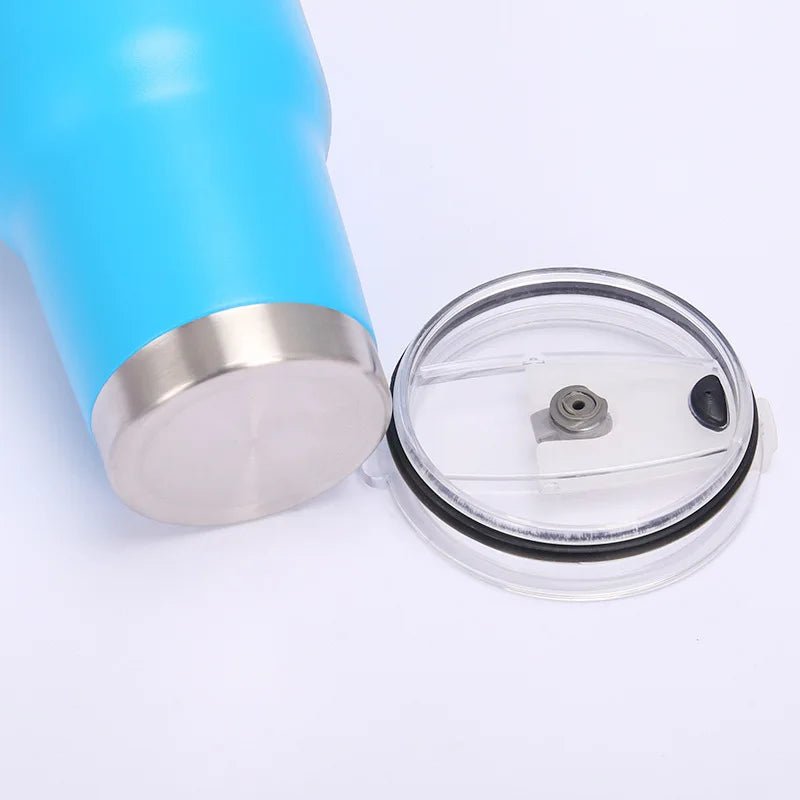 30oz 20oz Tumblers Yetys Travel Mugs Beer Cup With Straw Lids Stainless Steel Vacuum Insulat Thermal Water Bottle for Car Coffee - Kaiju Mafia