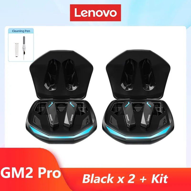 Lenovo GM2 Pro Bluetooth Wireless Earbuds - HD Call Dual Mode Gaming Headset - Kaiju Mafia
