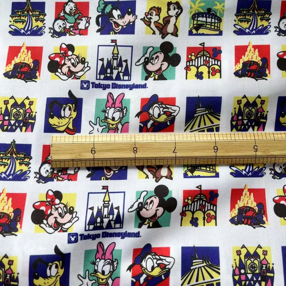 disney fabric 140x50CM Cartoon cotton fabric Patchwork Tissue Kid Home Textile Sewing Doll Dress Curtain Polyester cotton Fabric - Kaiju Mafia