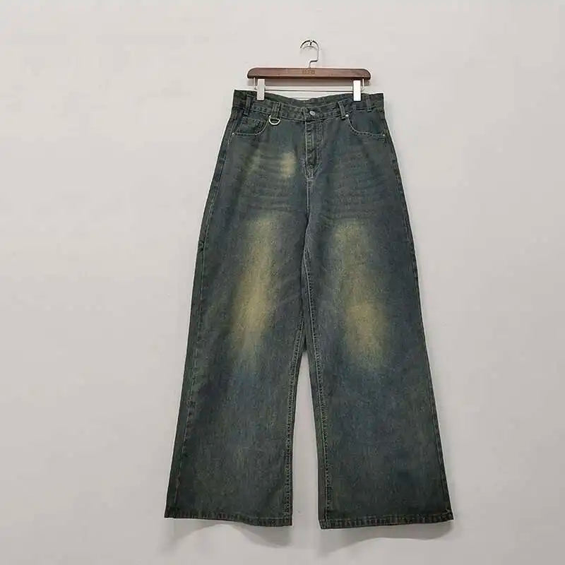 old blue washed denim pants old blue washed denim pants