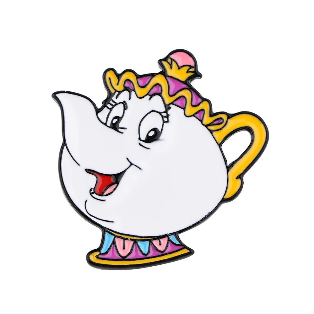 Cartoon Duck Enamel Pin Cute Brooches for Women Men Lapel Pins Animal Badges Clothes Accessories Fashion Jewelry Christmas Gifts - Kaiju Mafia