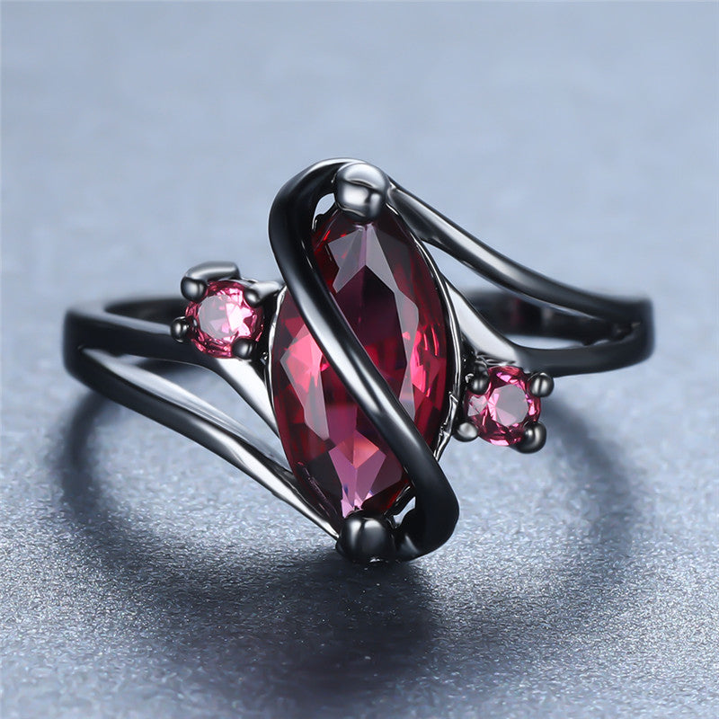Elegant Crystal Statement Ring