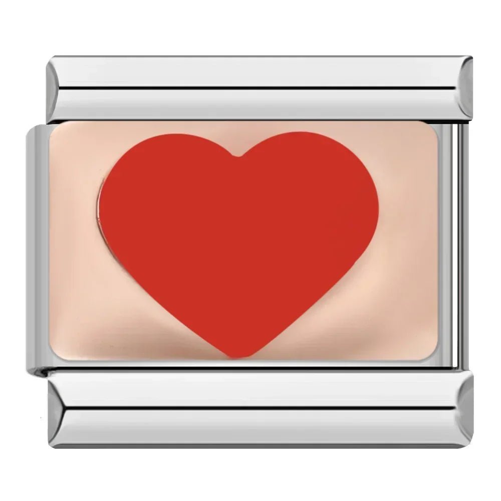 Hapiship 2024 Fashion Spider Star Moon Love Owl Italian Charm Links Fit 9mm Bracelet Stainless Steel Jewelry Making DJ003 - 346 - Kaiju Mafia