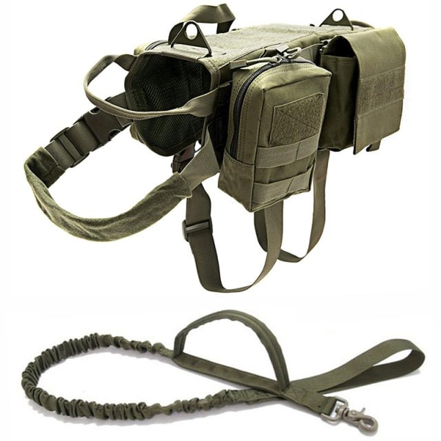 Tactical Military Dog Harness - Kaiju Mafia