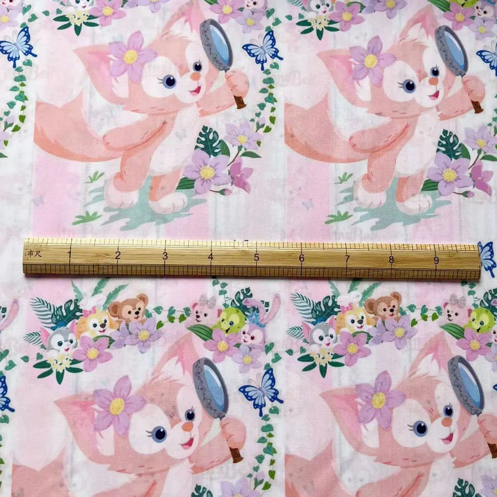 disney fabric 140x50CM Cartoon cotton fabric Patchwork Tissue Kid Home Textile Sewing Doll Dress Curtain Polyester cotton Fabric - Kaiju Mafia