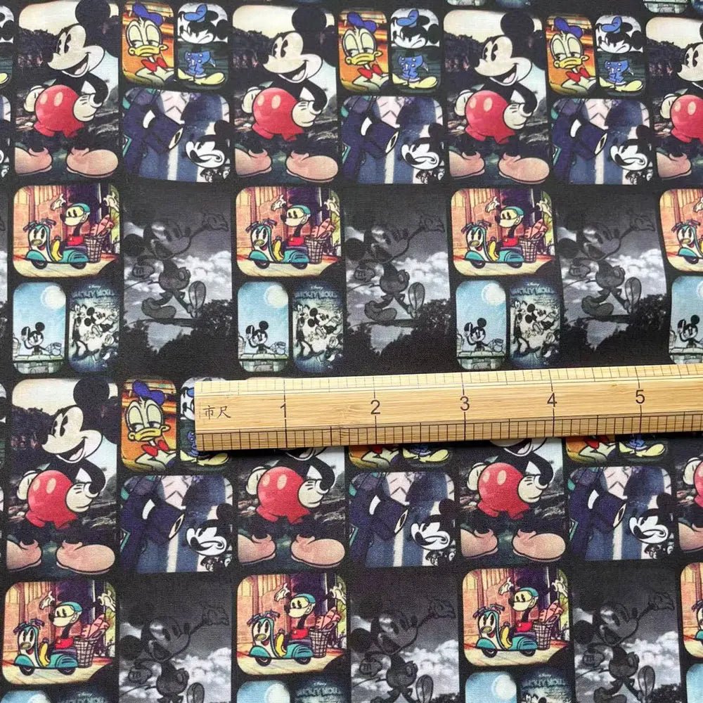 disney fabric 140x50CM Cartoon cotton fabric Patchwork Tissue Kid Home Textile Sewing Doll Dress Curtain Polyester cotton Fabric - Kaiju Mafia