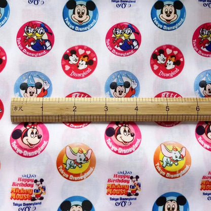 disney fabric 140x50CM Cartoon cotton fabric Patchwork Tissue Kid Home Textile Sewing Doll Dress Curtain Polyester cotton Fabric - Kaiju Mafia