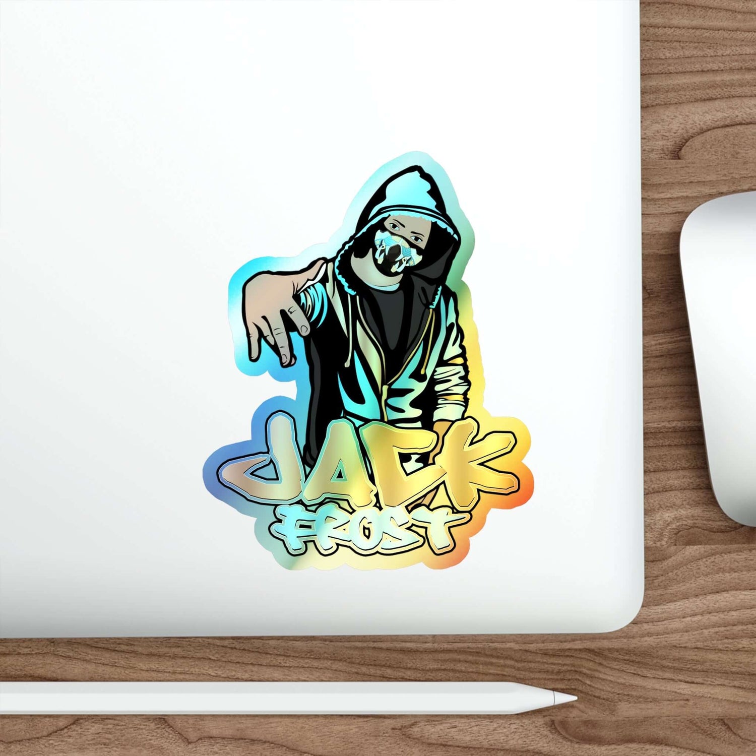 Jack Frost Holographic Die-cut Stickers