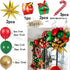 Christmas Balloon Garland Arch Kit Red Green Lolipop Cone Star Foil Balloons New Year Christmas Party Decoration Supplies Gifts - Kaiju Mafia