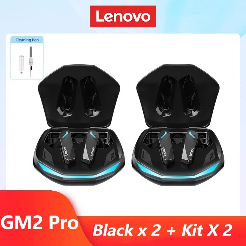 Lenovo GM2 Pro Bluetooth Wireless Earbuds - HD Call Dual Mode Gaming Headset - Kaiju Mafia