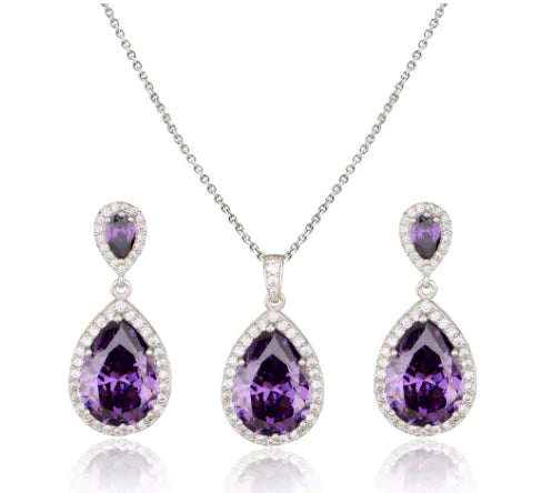 Zircon Jewelry Set