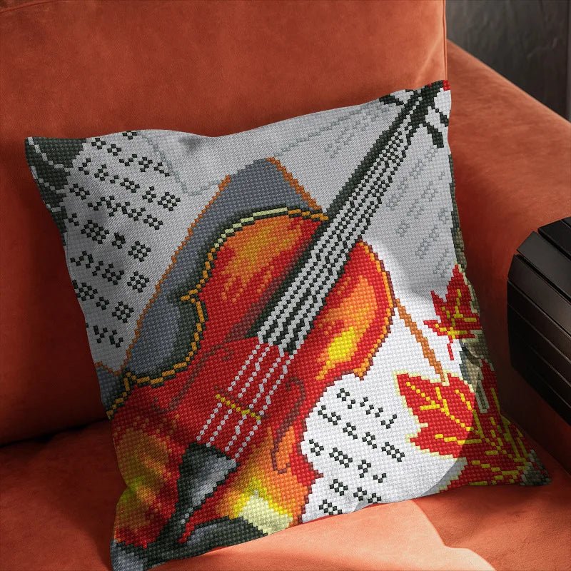 Unfinished DIY Embroidery Kit Pillow Cushion Case Christmas series Cross Stitch Set Needlework Handmade Sewing Craft 6CT - Kaiju Mafia