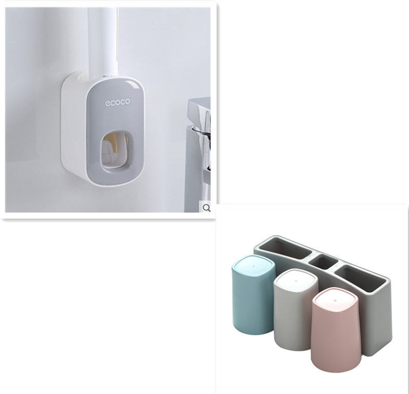 Automatic Toothpaste Holder Set