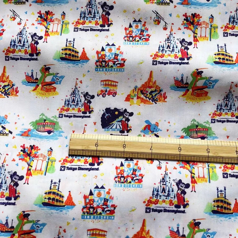 disney fabric 140x50CM Cartoon cotton fabric Patchwork Tissue Kid Home Textile Sewing Doll Dress Curtain Polyester cotton Fabric - Kaiju Mafia