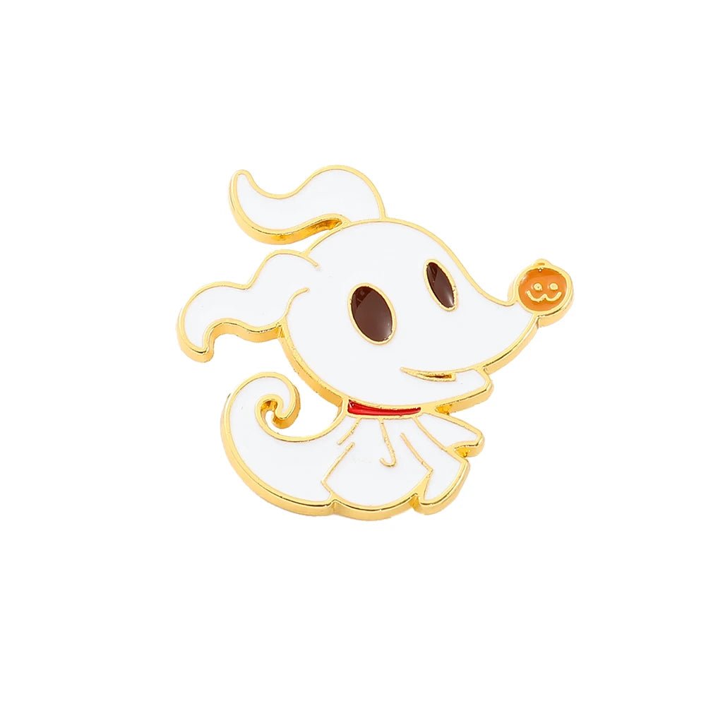 Disney The Nightmare Before Christmas Enamel Pin Cartoon Figure Sally Jack Skellington Metal Badge Brooch Kawaii Accessories - Kaiju Mafia