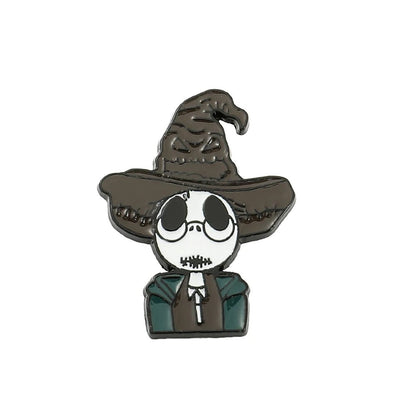 Disney The Nightmare Before Christmas Enamel Pin Cartoon Figure Sally Jack Skellington Metal Badge Brooch Kawaii Accessories - Kaiju Mafia