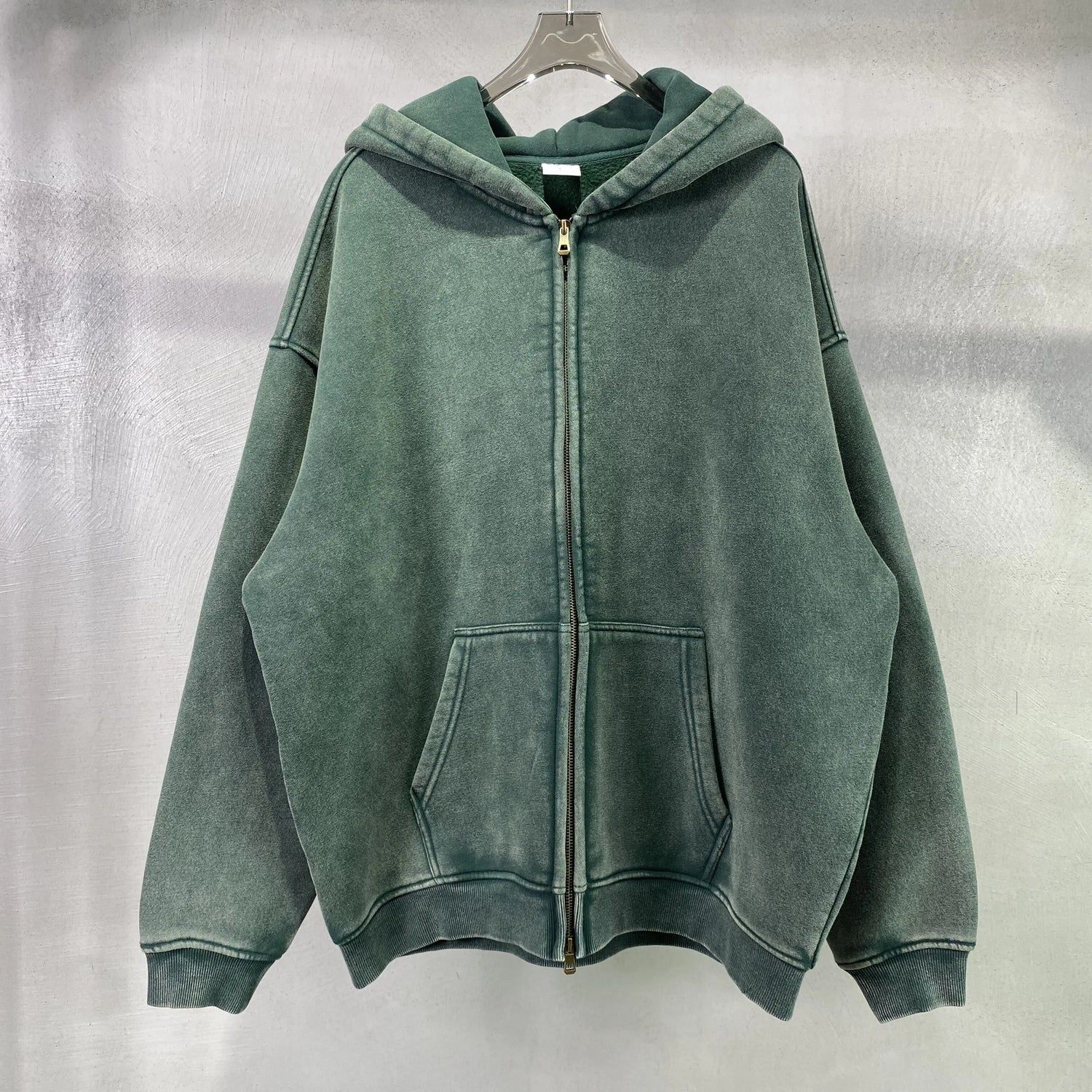 Batik fleece zippered hoodie - Kaiju Mafia