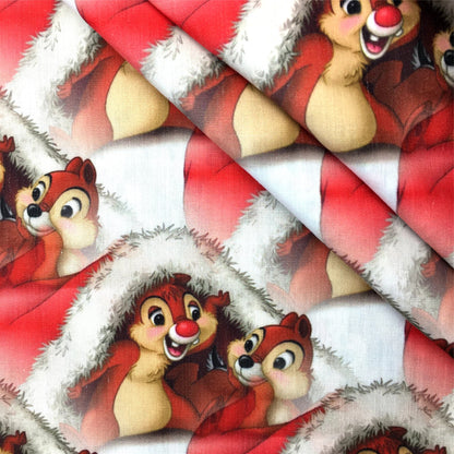 Disney Christmas Princess 50*145cm 100% Cotton Fabric Sewing Quilting Fabric Needlework Material DIY Handmade Patchework - Kaiju Mafia