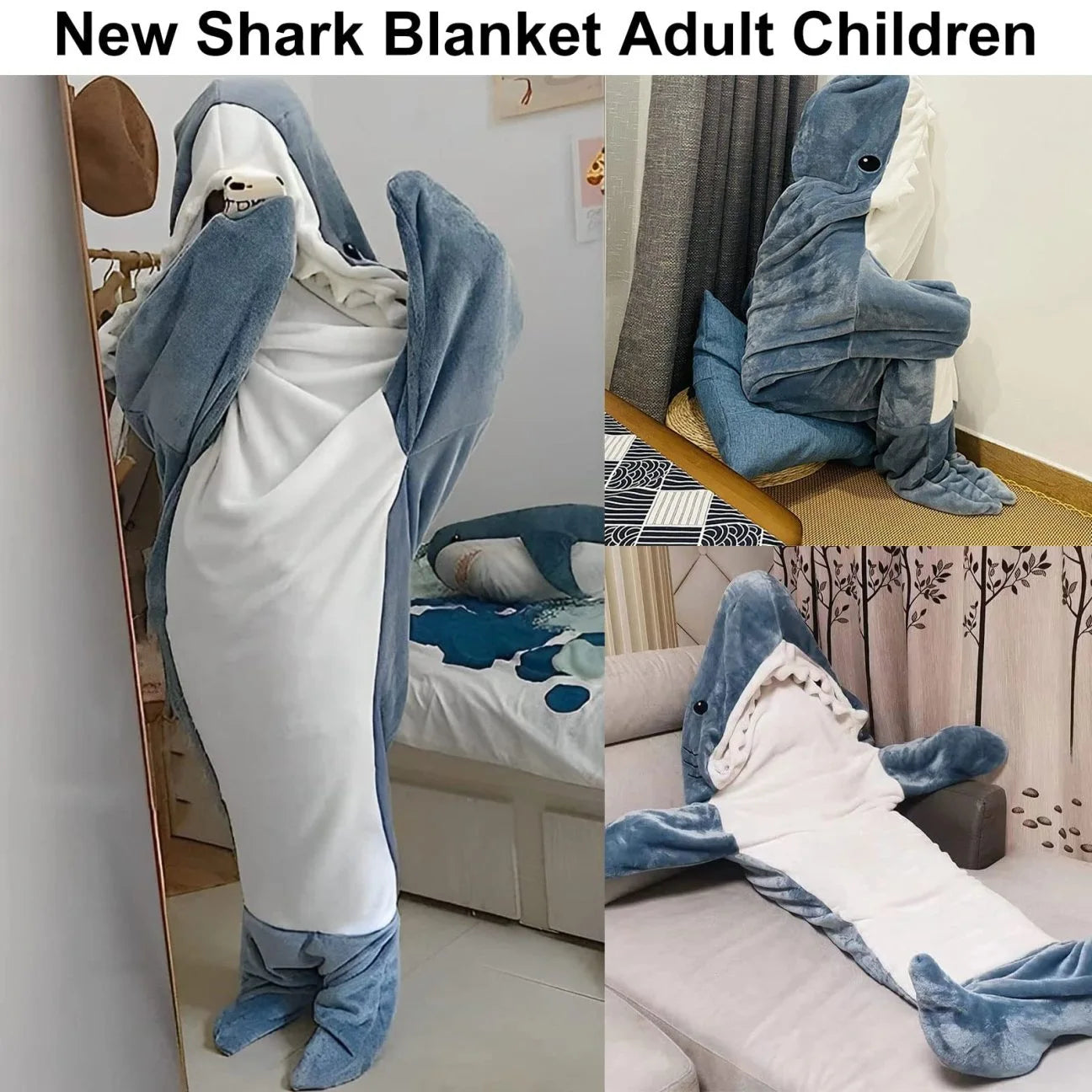 Wearable Shark Blanket