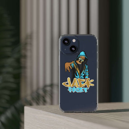 Jack Frost Face Clear Case