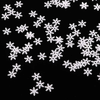 20g 8mm Glitter Christmas Snowflakes Sequins Confetti Artificial Snow Ornaments Christmas Decoration For Home Navidad 2022 Natal