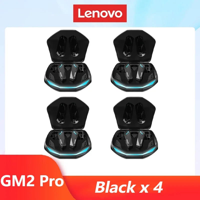 Lenovo GM2 Pro Bluetooth Wireless Earbuds - HD Call Dual Mode Gaming Headset - Kaiju Mafia