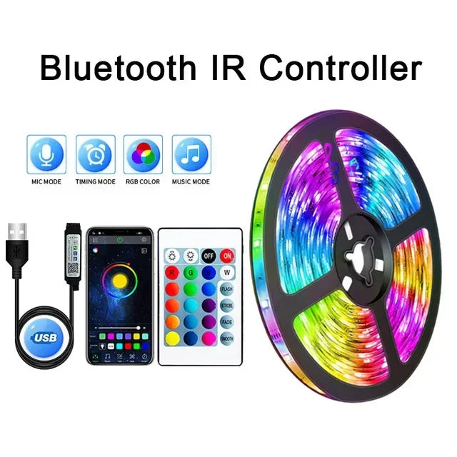 app controlled rgb led strip lights
